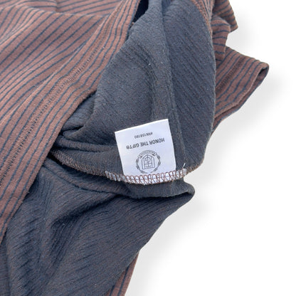 HONOR THE GIFT LO-FI LONG SLEEVE T-SHIRT BROWN M | Medium, Brown