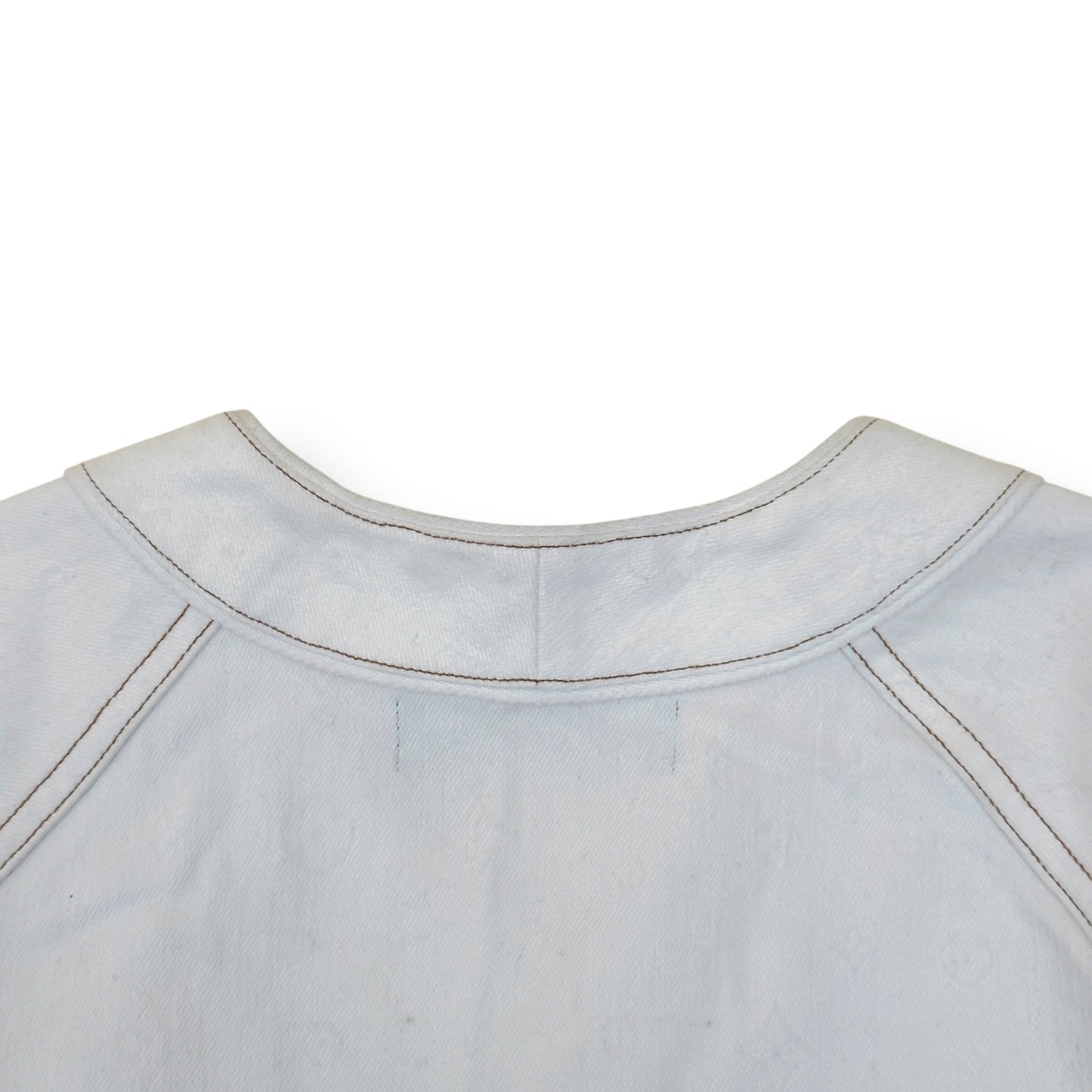 LOUIS VUITTON MONOGRAM BASEBALL SHIRT XL | XL, White