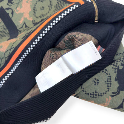 LOUIS VUITTON WOOL BOMBER BLOUSON LUXURY GREEN XXL | XXL, Green