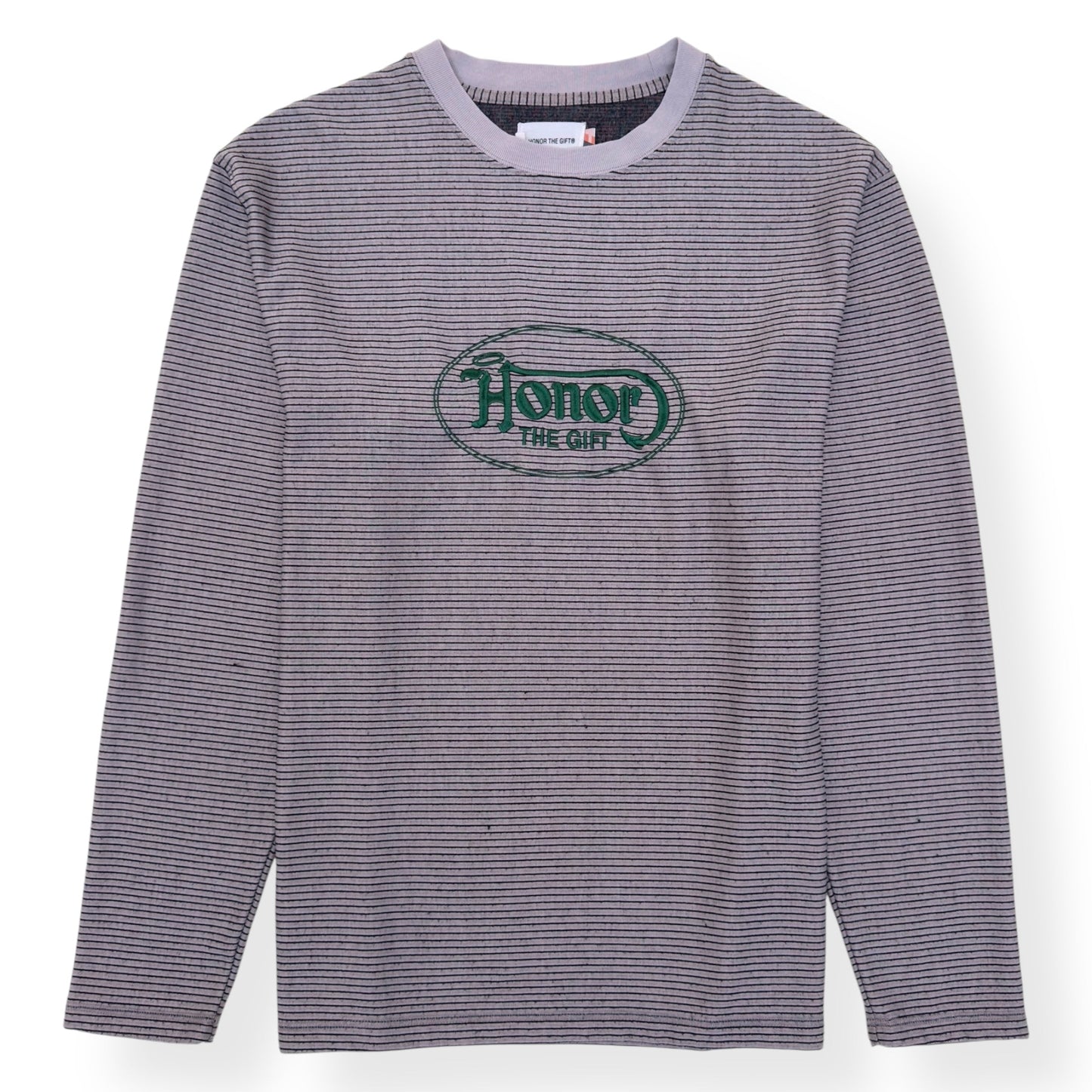 HONOR THE GIFT LO-FI LONG SLEEVE T-SHIRT GREY M | Medium, Grey