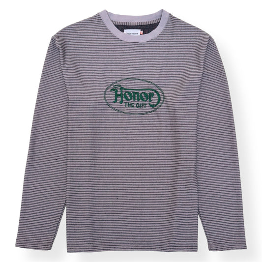 HONOR THE GIFT LO-FI LONG SLEEVE T-SHIRT GREY M | Medium, Grey