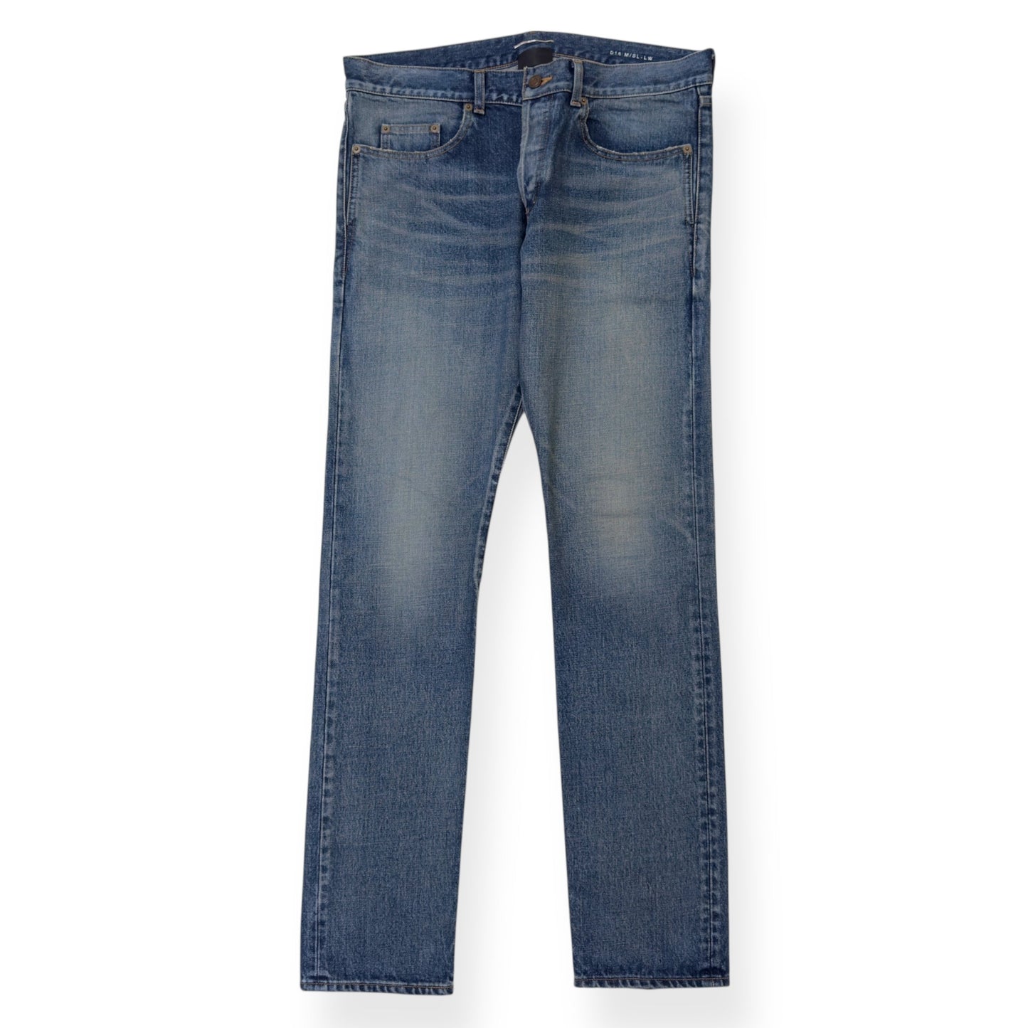 SAINT LAURENT SLIM-FIT DENIM JEANS BLUE W34” | Large, Blue