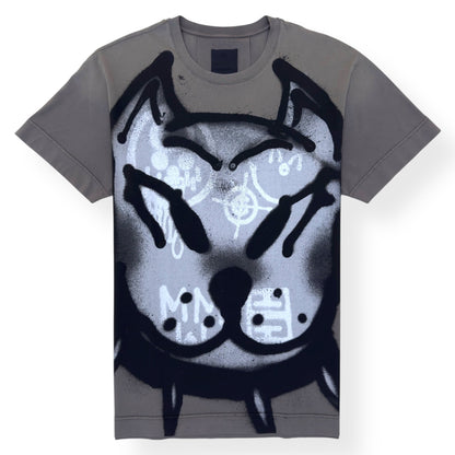 GIVENCHY X CHITTO GRAFFITI COTTON T-SHIRT BEIGE / WHITE / BLACK S | Small, Multicoloured