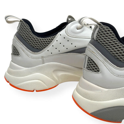 DIOR B22 SNEAKER WHITE / ORANGE 44 / UK10 | UK 10, Orange