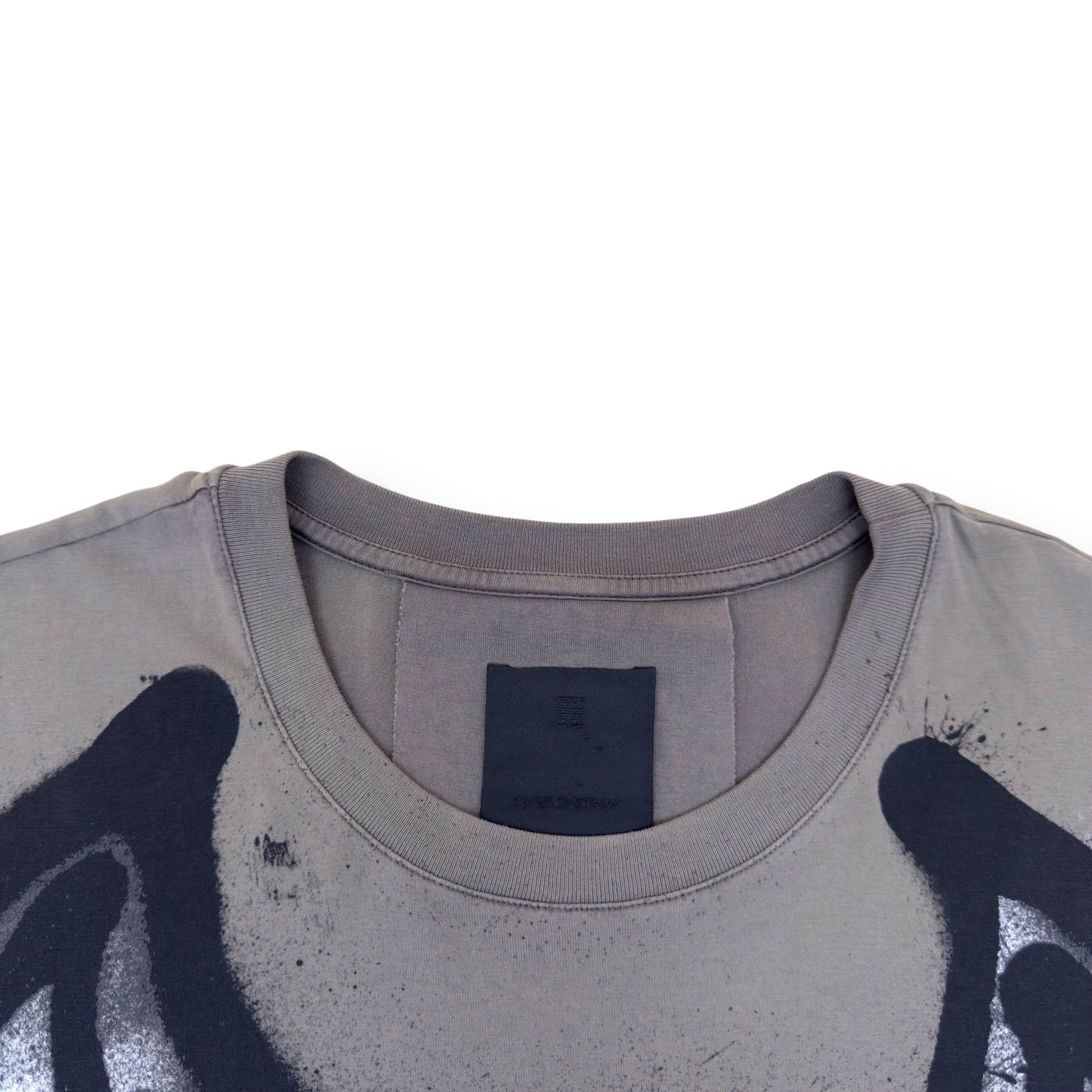GIVENCHY X CHITTO GRAFFITI COTTON T-SHIRT BEIGE / WHITE / BLACK S | Small, Multicoloured