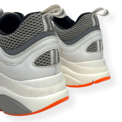 DIOR B22 SNEAKER WHITE / ORANGE 44 / UK10 | UK 10, Orange