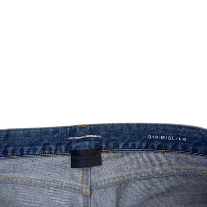 SAINT LAURENT SLIM-FIT DENIM JEANS BLUE W34” | Large, Blue