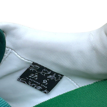 A BATHING APE BAPE STA LOW TOP SNEAKER GREEN / WHITE UK8.5 | UK 8.5, Green