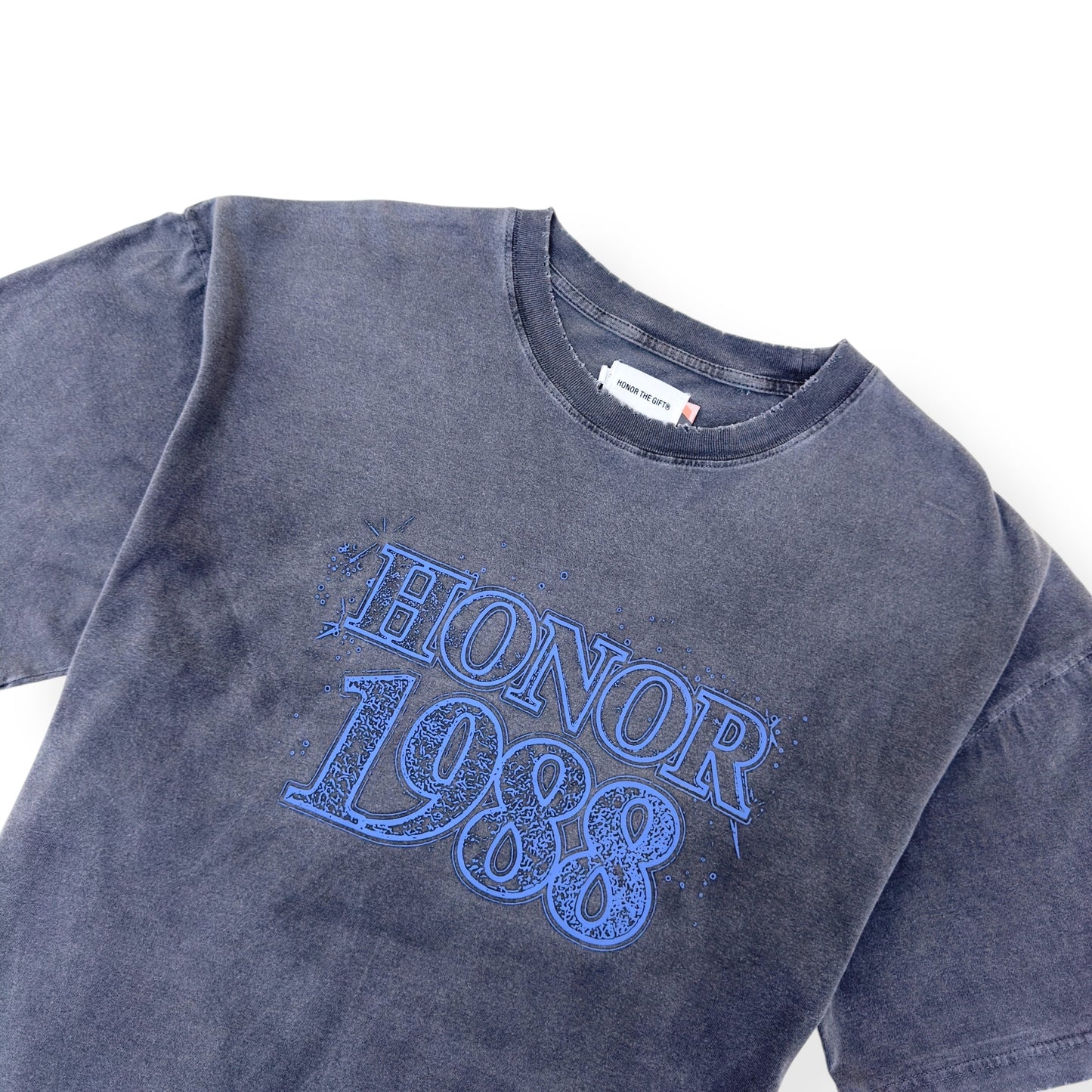 HONOR THE GIFT AFTER HOURS 1988 T-SHIRT GREY / BLUE L | Large, Blue
