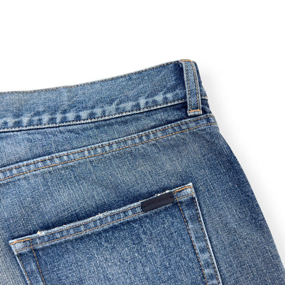 SAINT LAURENT SLIM-FIT DENIM JEANS BLUE W34” | Large, Blue