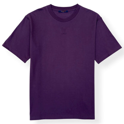 LOUIS VUITTON EMBOSSED LV T-SHIRT BURGUNDY XXL | XXL, Burgundy