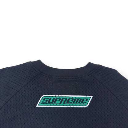 SUPREME X HYSTERIC GLAMOUR LONG-SLEEVE MESH JERSEY BLACK / GREEN XL | XL, Black