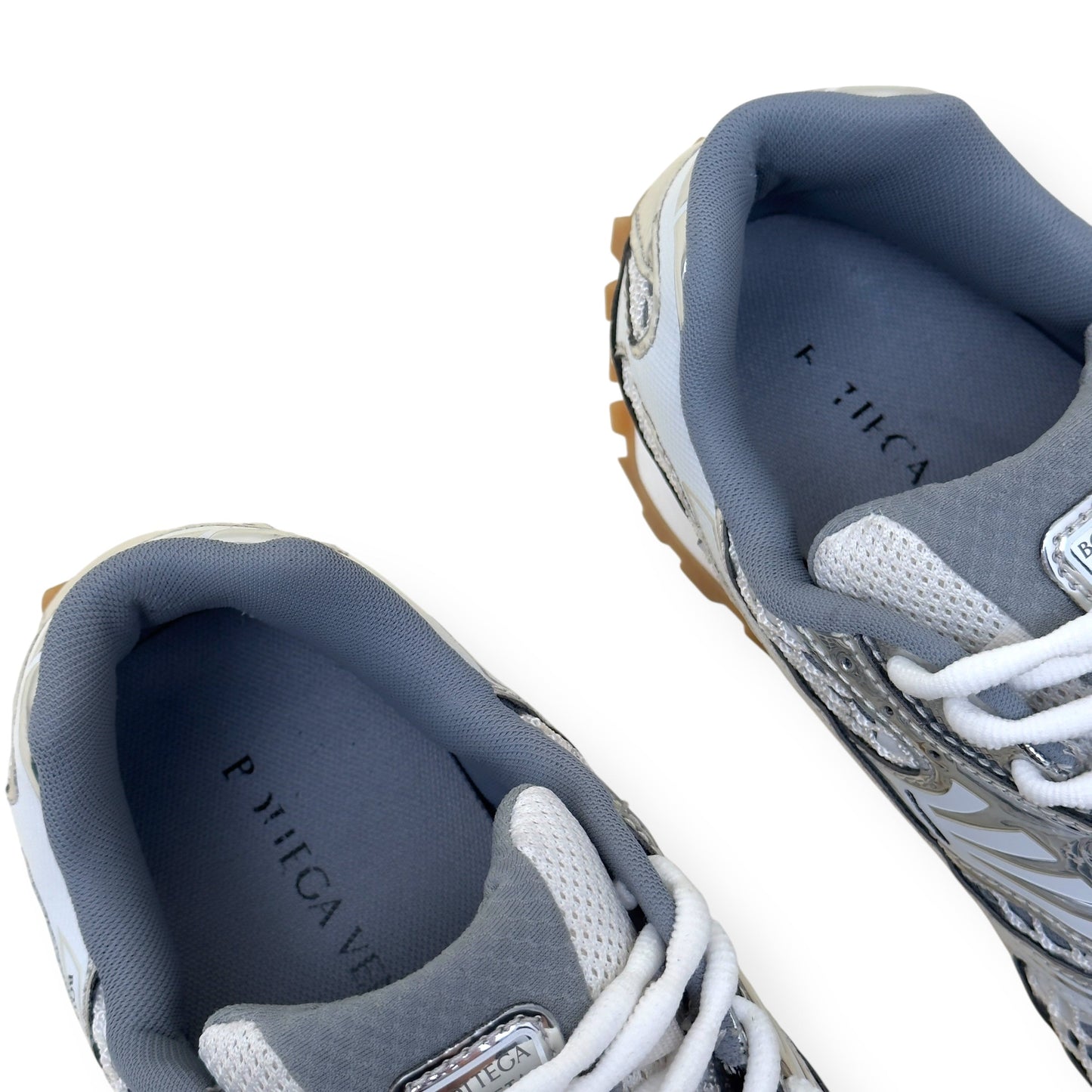 BOTTEGA VENETA TECHNICAL MESH ORBIT SNEAKER SILVER / WHITE 42 / UK8 | UK 8, Silver