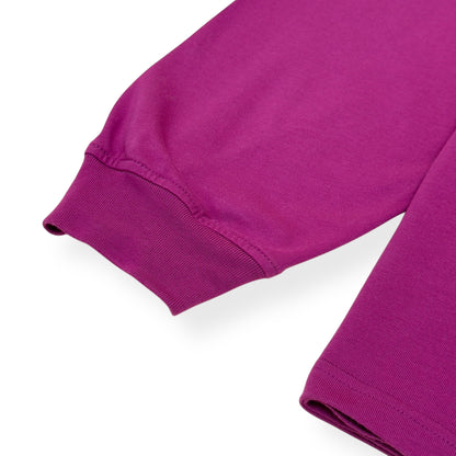 SUPREME LONG-SLEEVE SMALL BOX LOGO COTTON T-SHIRT BRIGHT PURPLE L | Large, Purple