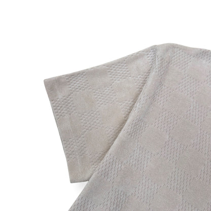 LOUIS VUITTON DAMIER FRENCH TERRY T-SHIRT LUXURY BEIGE XL | XL, Beige