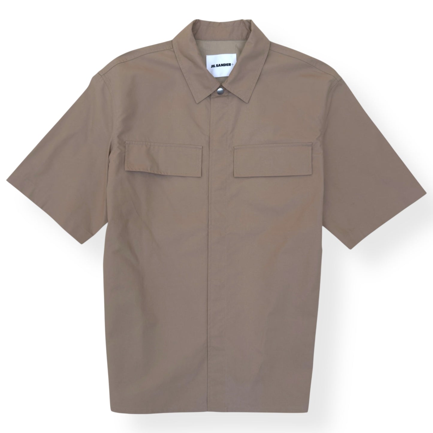 JIL SANDER SS25 FLAP POCKET SHIRT BEIGE 50 / L | Large, Beige