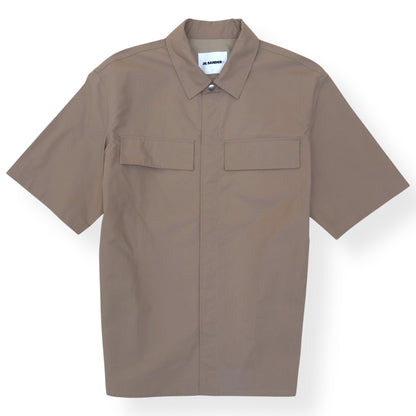 JIL SANDER SS25 FLAP POCKET SHIRT BEIGE 50 / L | Large, Beige