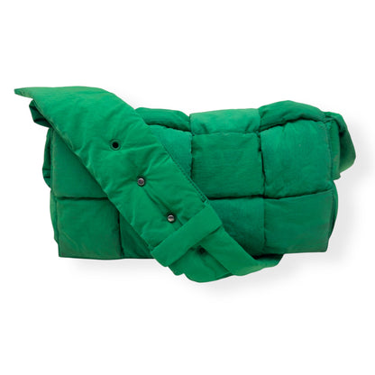 BOTTEGA VENETA PADDED CASSETTE BAG GREEN S | O/S, Green