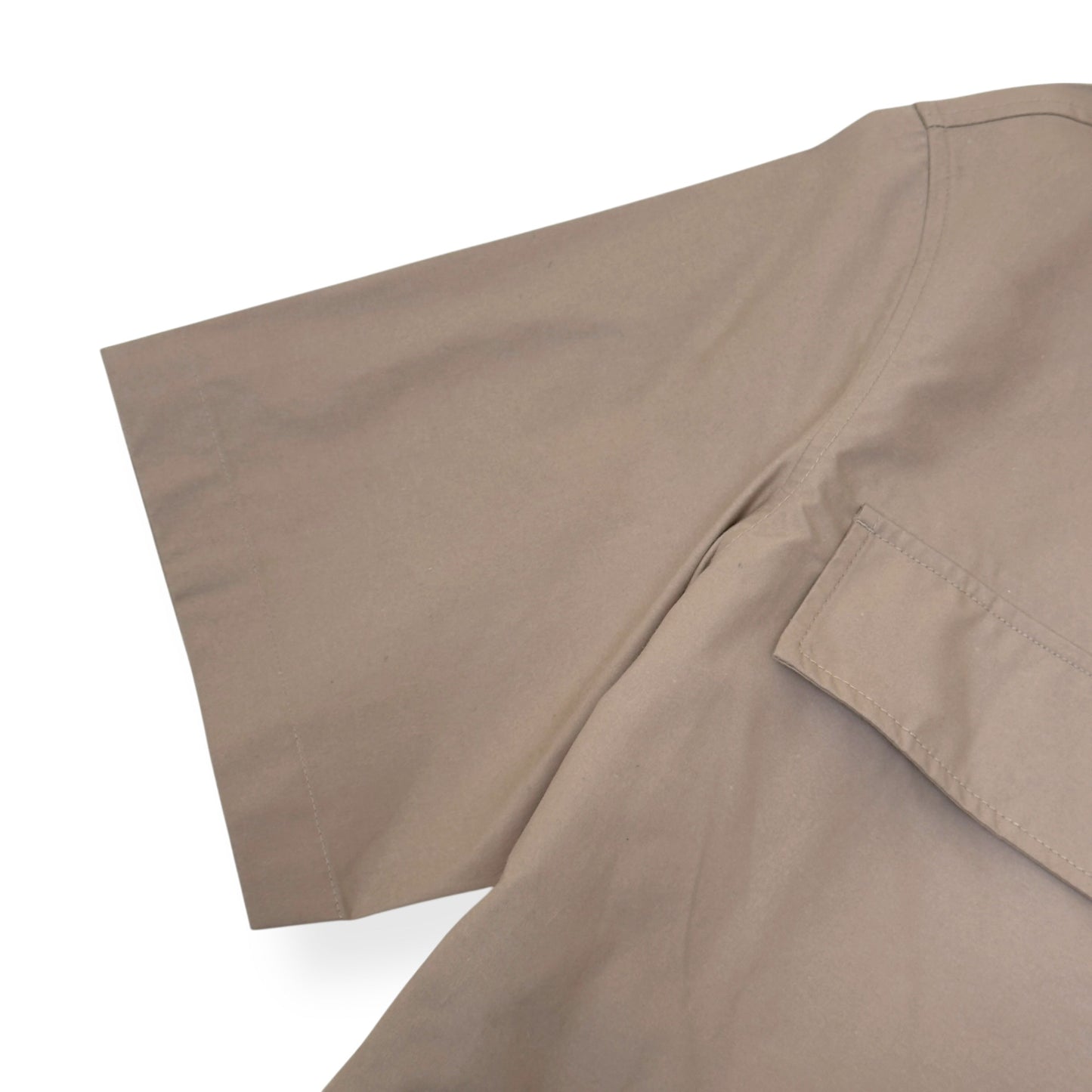 JIL SANDER SS25 FLAP POCKET SHIRT BEIGE 50 / L | Large, Beige
