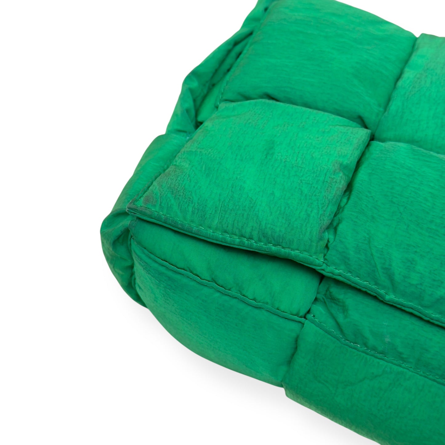 BOTTEGA VENETA PADDED CASSETTE BAG GREEN S | O/S, Green