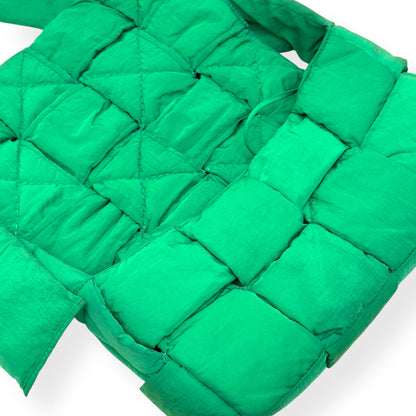 BOTTEGA VENETA PADDED CASSETTE BAG GREEN S | O/S, Green