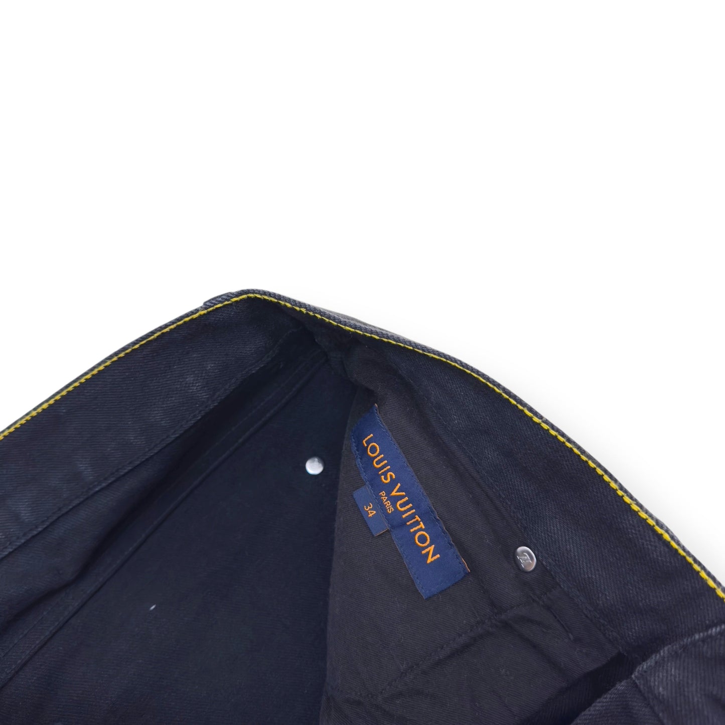 LOUIS VUITTON DENIM JEANS BLACK W34” | Large, Black
