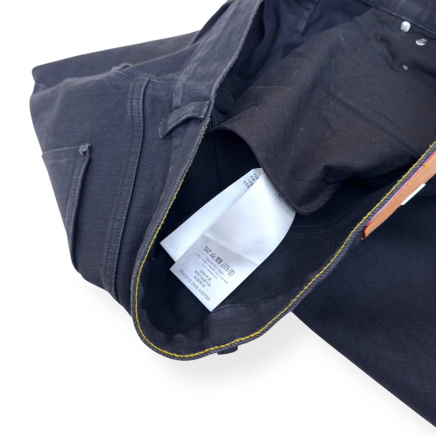 LOUIS VUITTON DENIM JEANS BLACK W34” | Large, Black