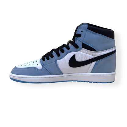 NIKE AIR JORDAN 1 RETRO HIGH SNEAKER UNIVERSITY BLUE UK11 | UK 11, Blue