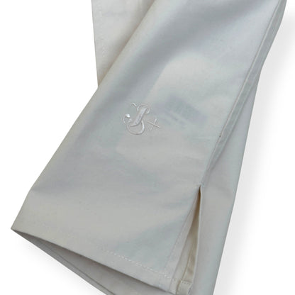 JIL SANDER SS25 FLAP POCKET SHIRT CREAM 50 / L | Large, Cream