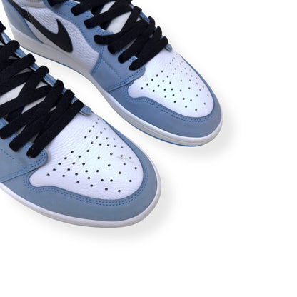 NIKE AIR JORDAN 1 RETRO HIGH SNEAKER UNIVERSITY BLUE UK11 | UK 11, Blue