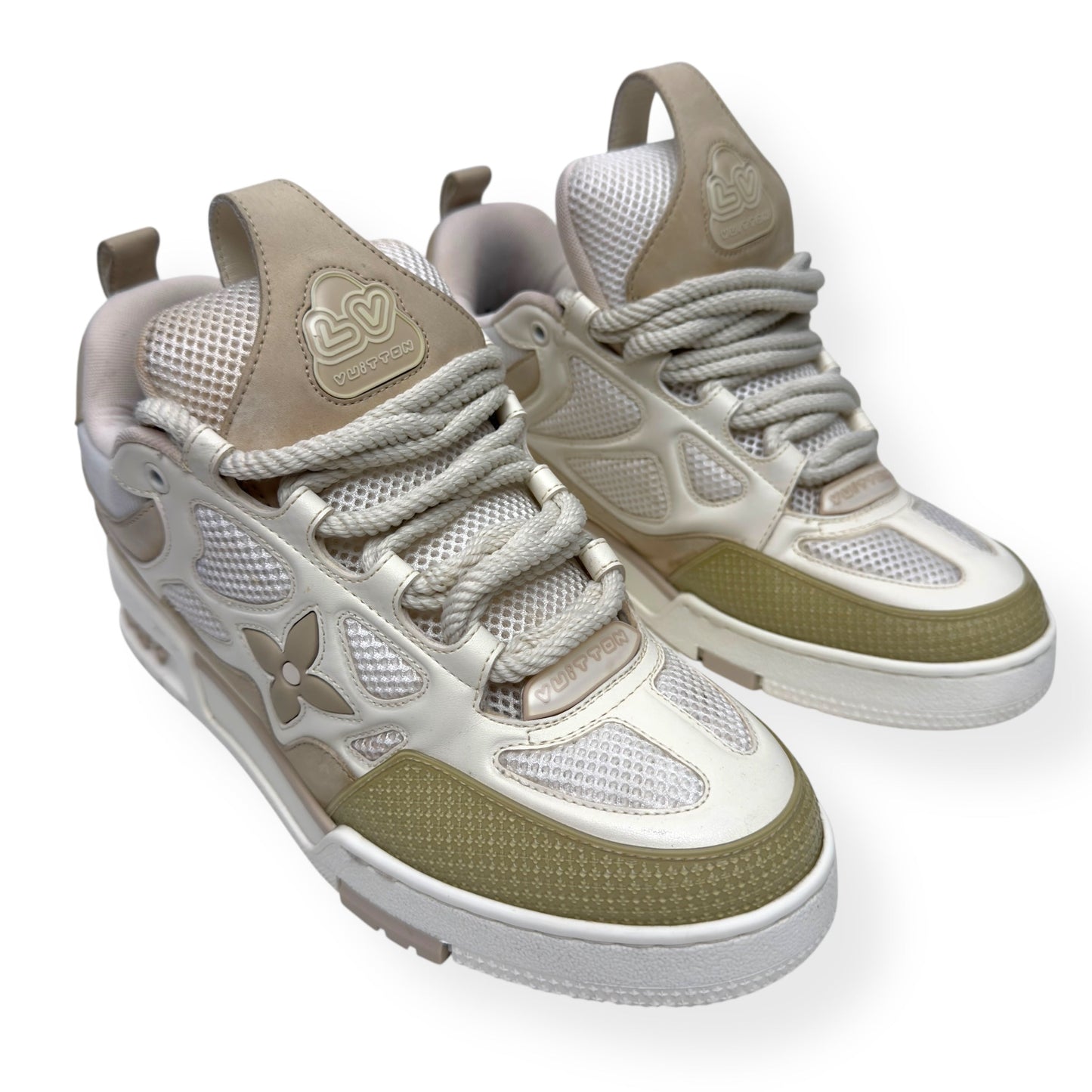 LOUIS VUITTON LV SKATE SNEAKER LUXURY BEIGE UK8.5 | UK 8.5, Beige