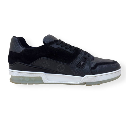 LOUIS VUITTON LV MONOGRAM TRAINER BLACK UK11 | UK 11, Black