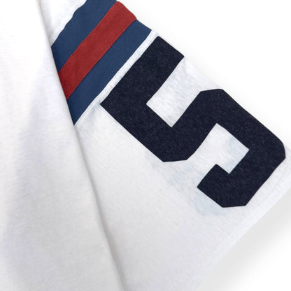 KAPITAL RAINBOWY 55 FOOTBALL HUGE T-SHIRT WHITE  3 / M | Medium, White