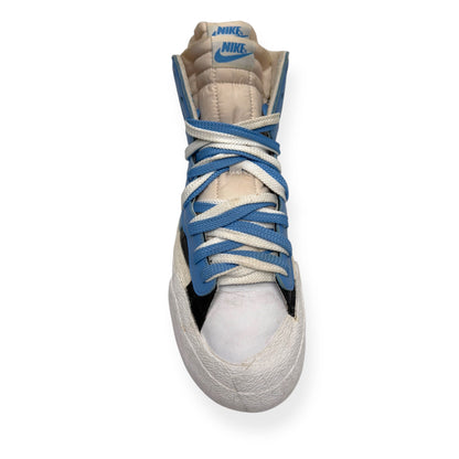 NIKE X SACAI BLAZER MID TOP SNEAKER UNIVERSITY BLUE UK8.5 | UK 8.5, Blue