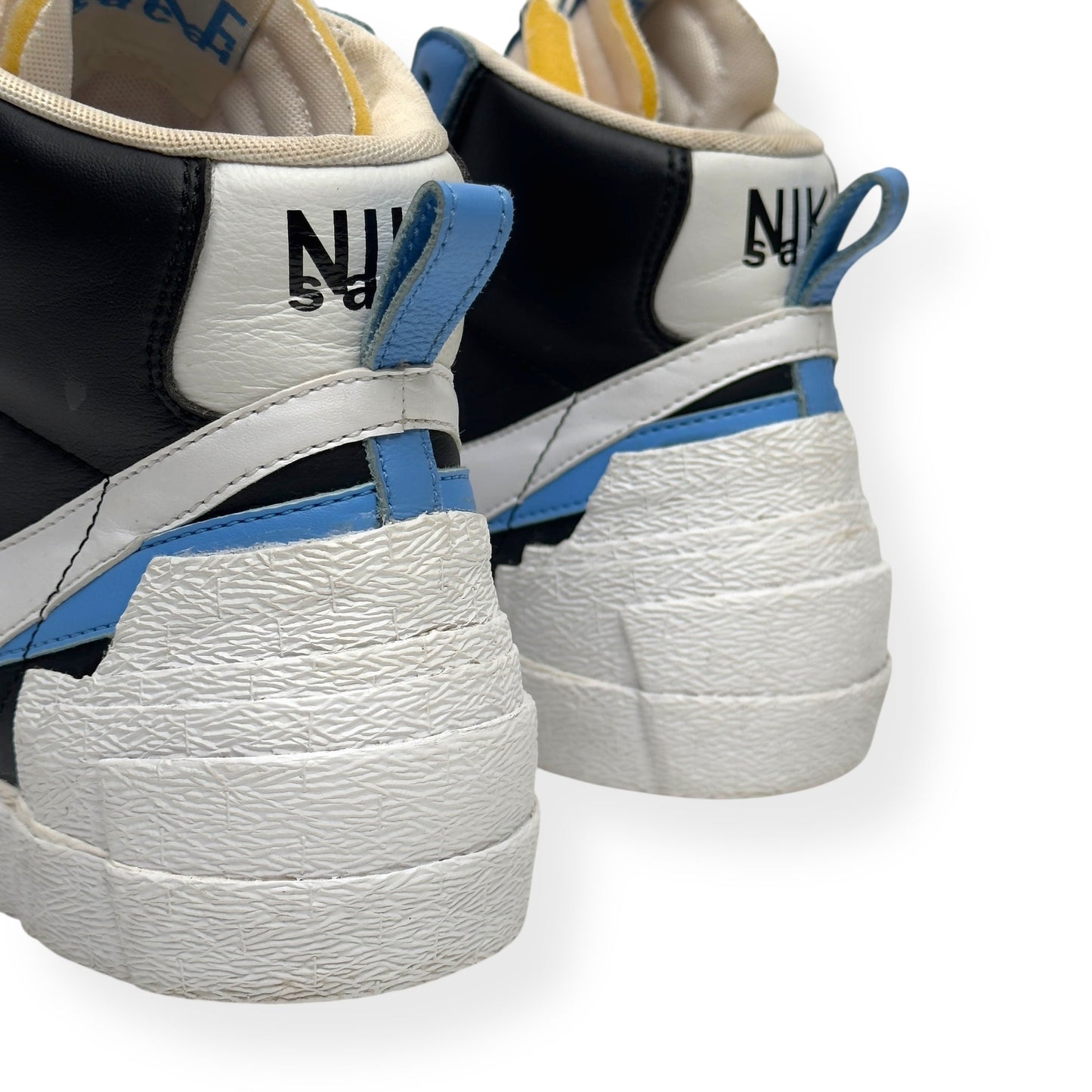 NIKE X SACAI BLAZER MID TOP SNEAKER UNIVERSITY BLUE UK8.5 | UK 8.5, Blue
