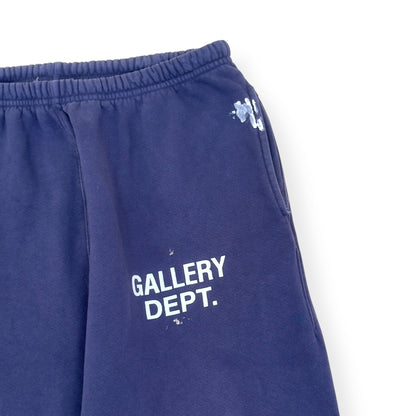 GALLERY DEPT. PAINTED FLARE SWEATPANTS NAVY L | Large, Navy