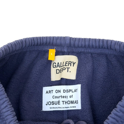 GALLERY DEPT. PAINTED FLARE SWEATPANTS NAVY L | Large, Navy