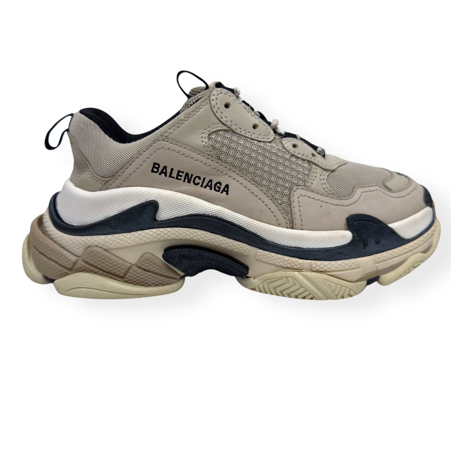 BALENCIAGA TRIPLE S SNEAKER BEIGE UK5 | UK 5, Beige