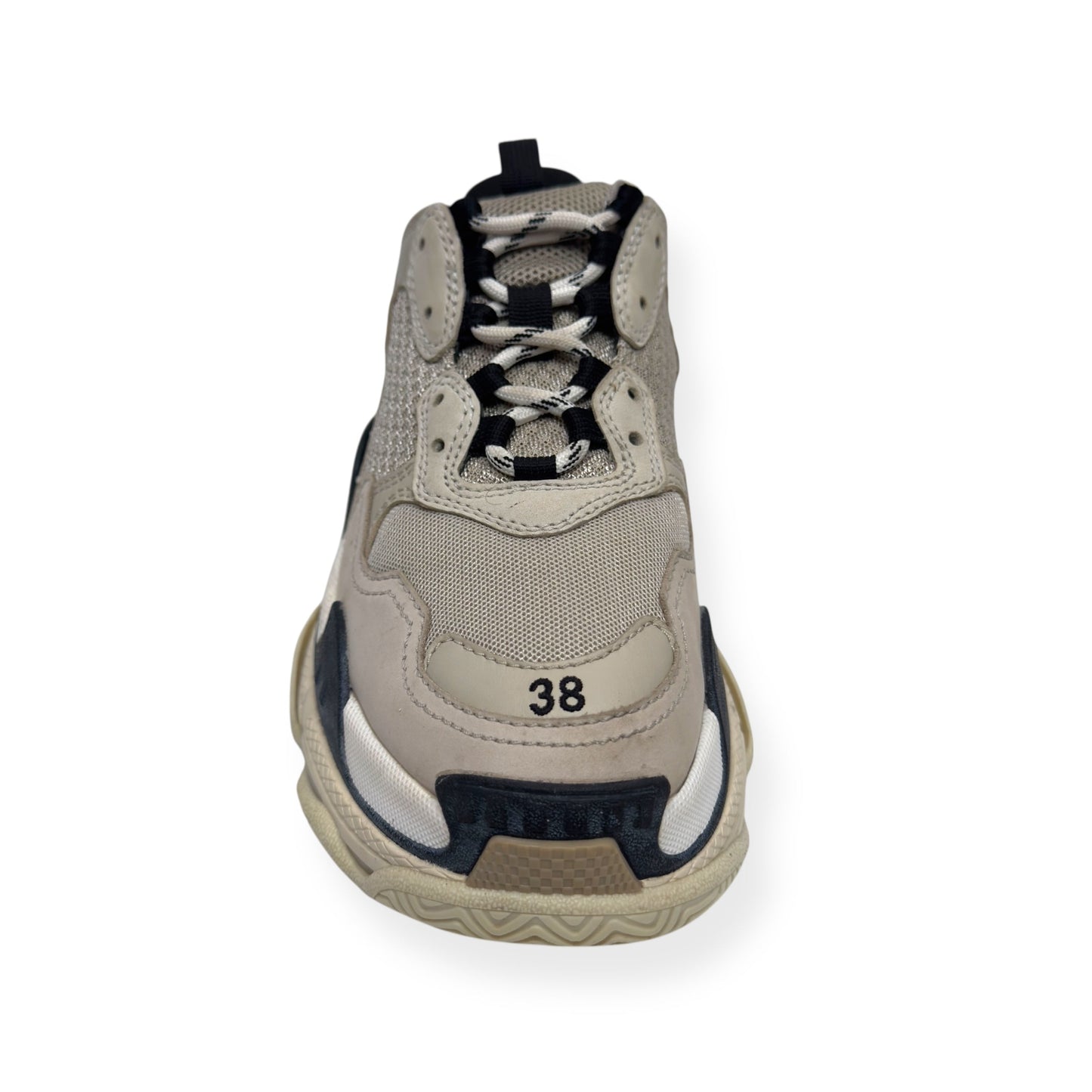 BALENCIAGA TRIPLE S SNEAKER BEIGE UK5 | UK 5, Beige