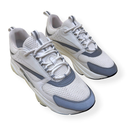 DIOR B22 SNEAKER WHITE / SILVER 45 / UK11 | UK 11, Silver
