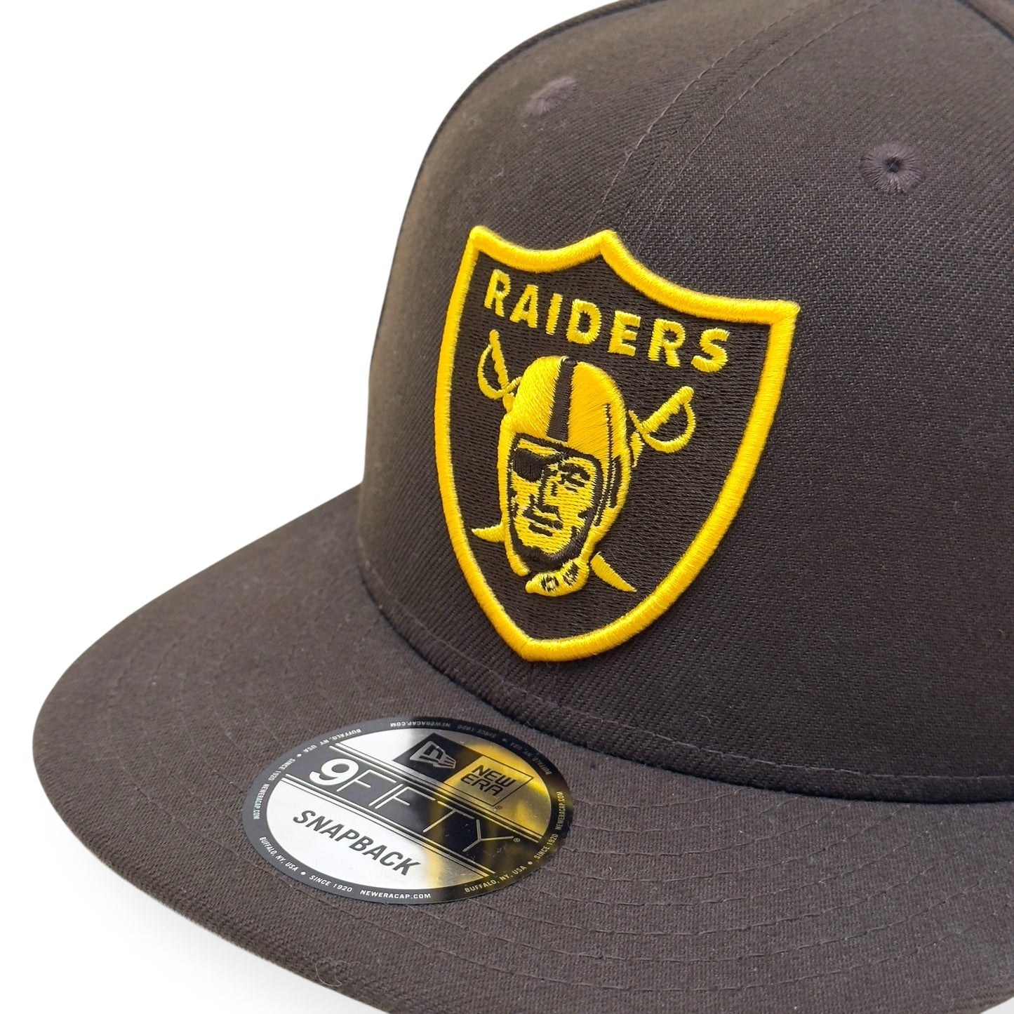 NEW ERA LAS VEGAS RAIDERS 9FIFTY CAP BROWN / GOLD | O/S, Brown