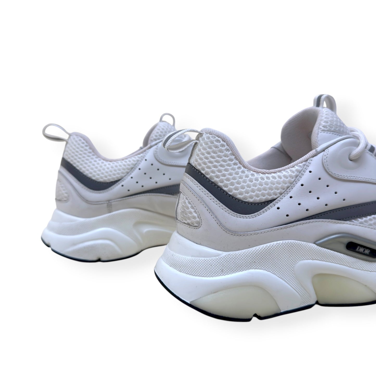 DIOR B22 SNEAKER WHITE / SILVER 45 / UK11 | UK 11, Silver