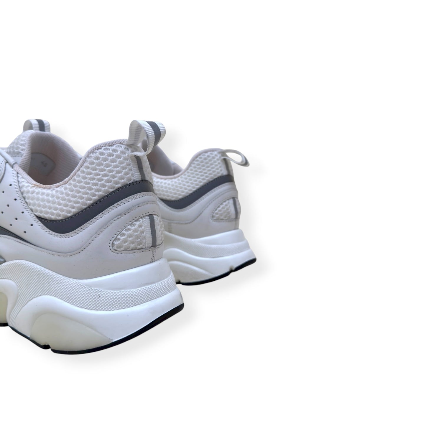 DIOR B22 SNEAKER WHITE / SILVER 45 / UK11 | UK 11, Silver