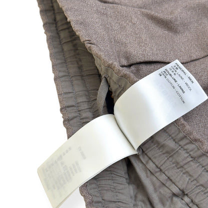 LOUIS VUITTON WOOL STRAIGHT LEG TROUSERS BEIGE 42 / M | Medium, Beige