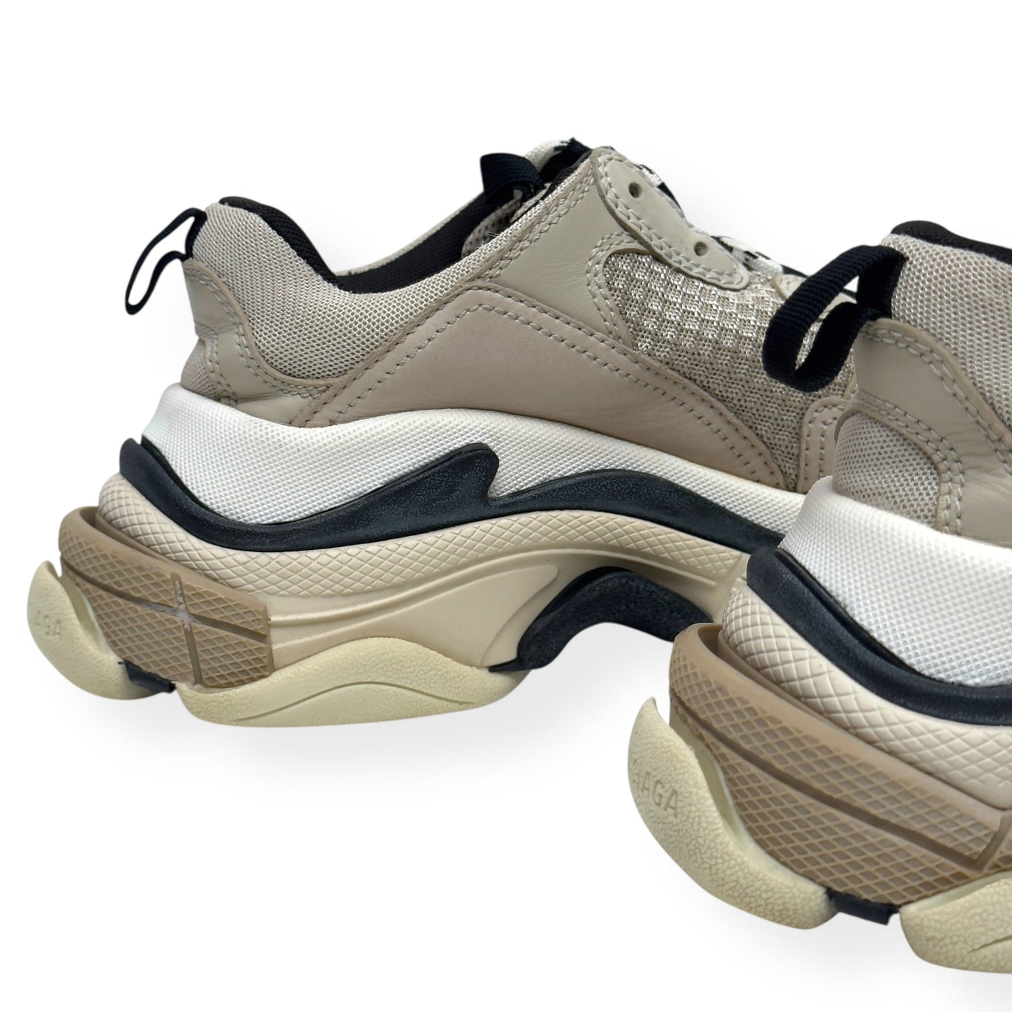 BALENCIAGA TRIPLE S SNEAKER BEIGE UK5 | UK 5, Beige