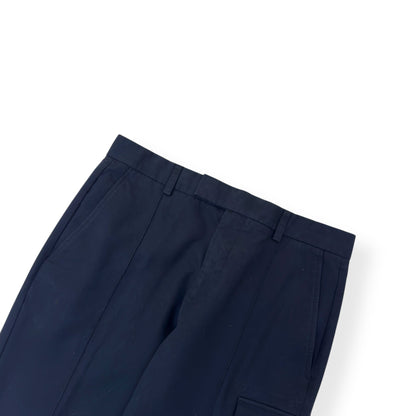 DIOR STRETCH COTTON TROUSERS BLACK  50 / L | Large, Black