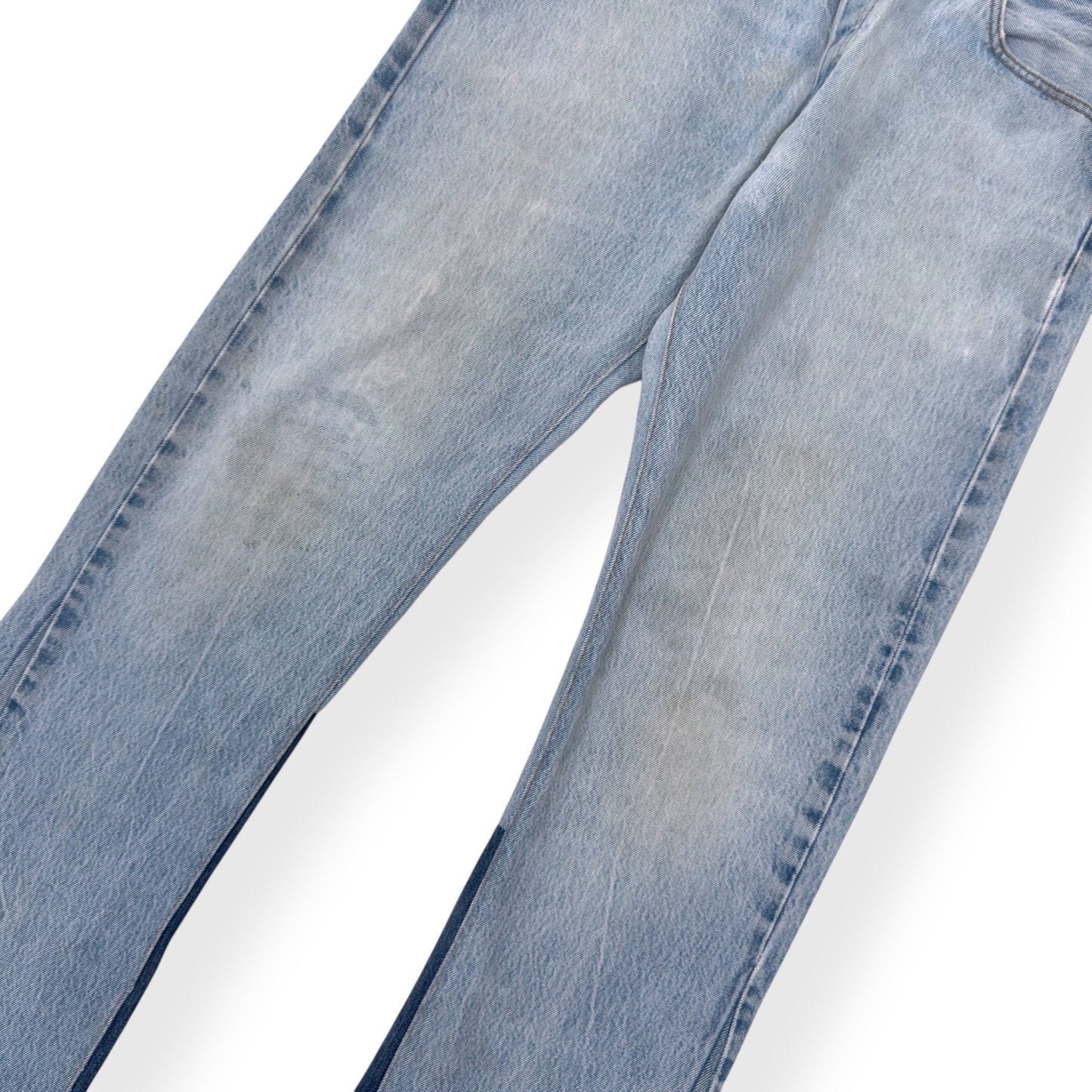 GALLERY DEPT. LA FLARE FADED-WASH FLARED DENIM JEANS BLUE W33” | Large, Blue