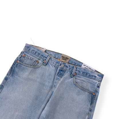 GALLERY DEPT. LA FLARE FADED-WASH FLARED DENIM JEANS BLUE W33” | Large, Blue