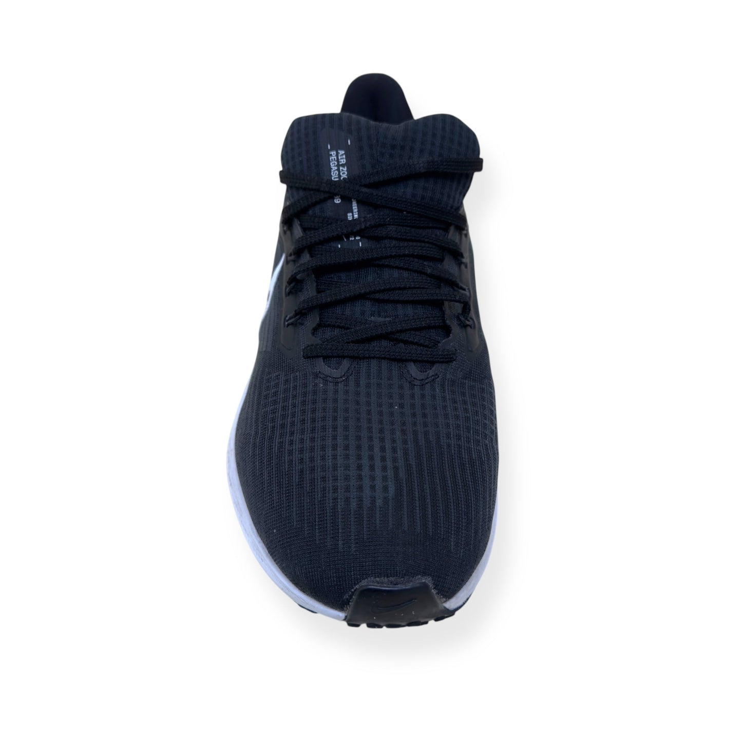 NIKE AIR ZOOM PEGASUS 39 RUNNING SHOE BLACK / WHITE UK10.5 | UK 10.5, Black
