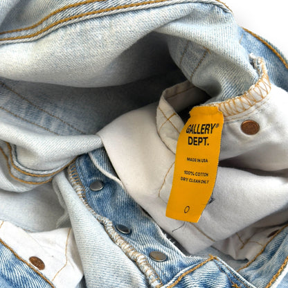 GALLERY DEPT. LA FLARE FADED-WASH FLARED DENIM JEANS BLUE W33” | Large, Blue